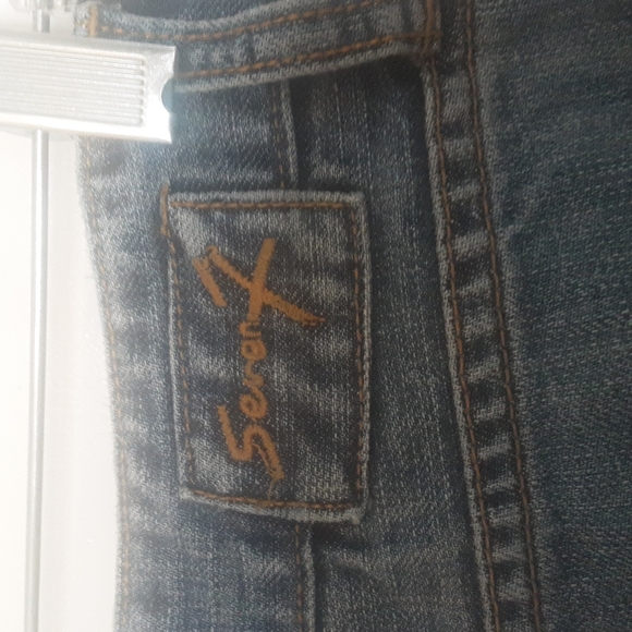 Unisex Seven7 High Rise Bootcut Jeans Sz 33/30 - Picture 4 of 12